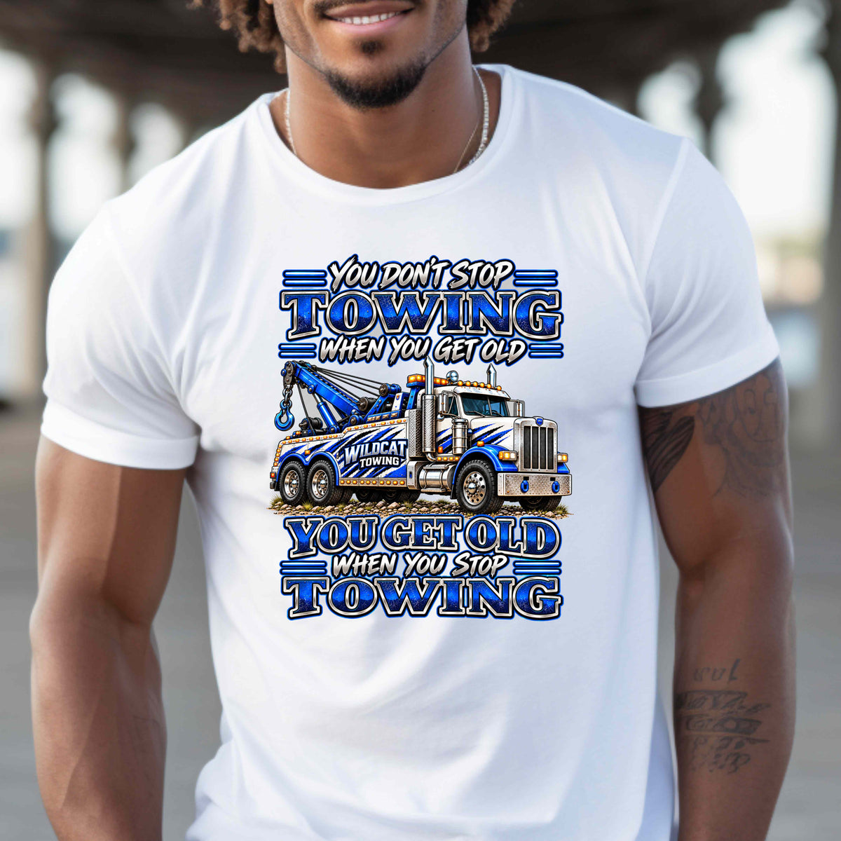 Personalized Tow Truck T-Shirt