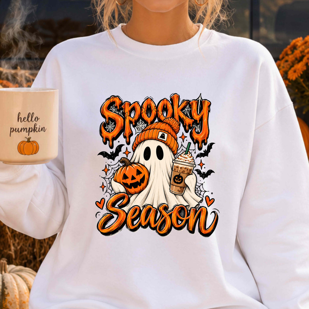 Spooky Season Ghost Sweatshirt