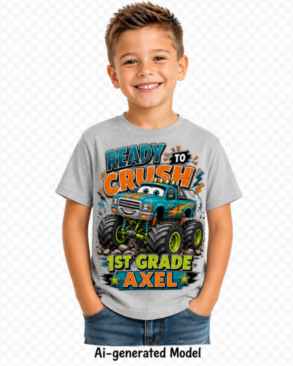 Personalized "Back To School" Kids Short-Sleeve T-Shirt